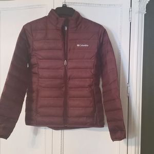 Columbia Lake 22 Women's Down Jacket Medium Maroon